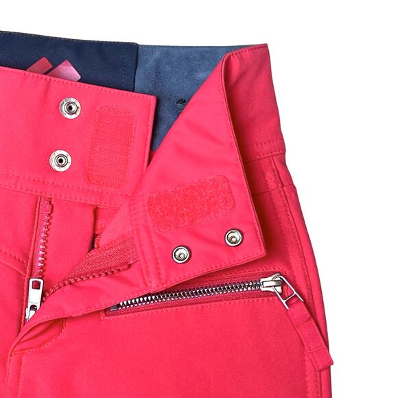 Obermeyer Girls Jolie Softshell Ski Snow Pants Winter Gear Coral Size XS (6-7) - Picture 3 of 12